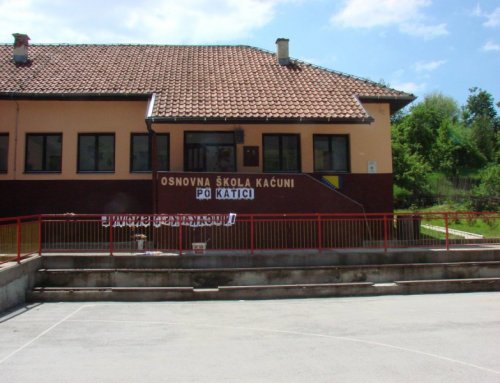 Local school in Katići (Kaćuni), Municipality of Busovača